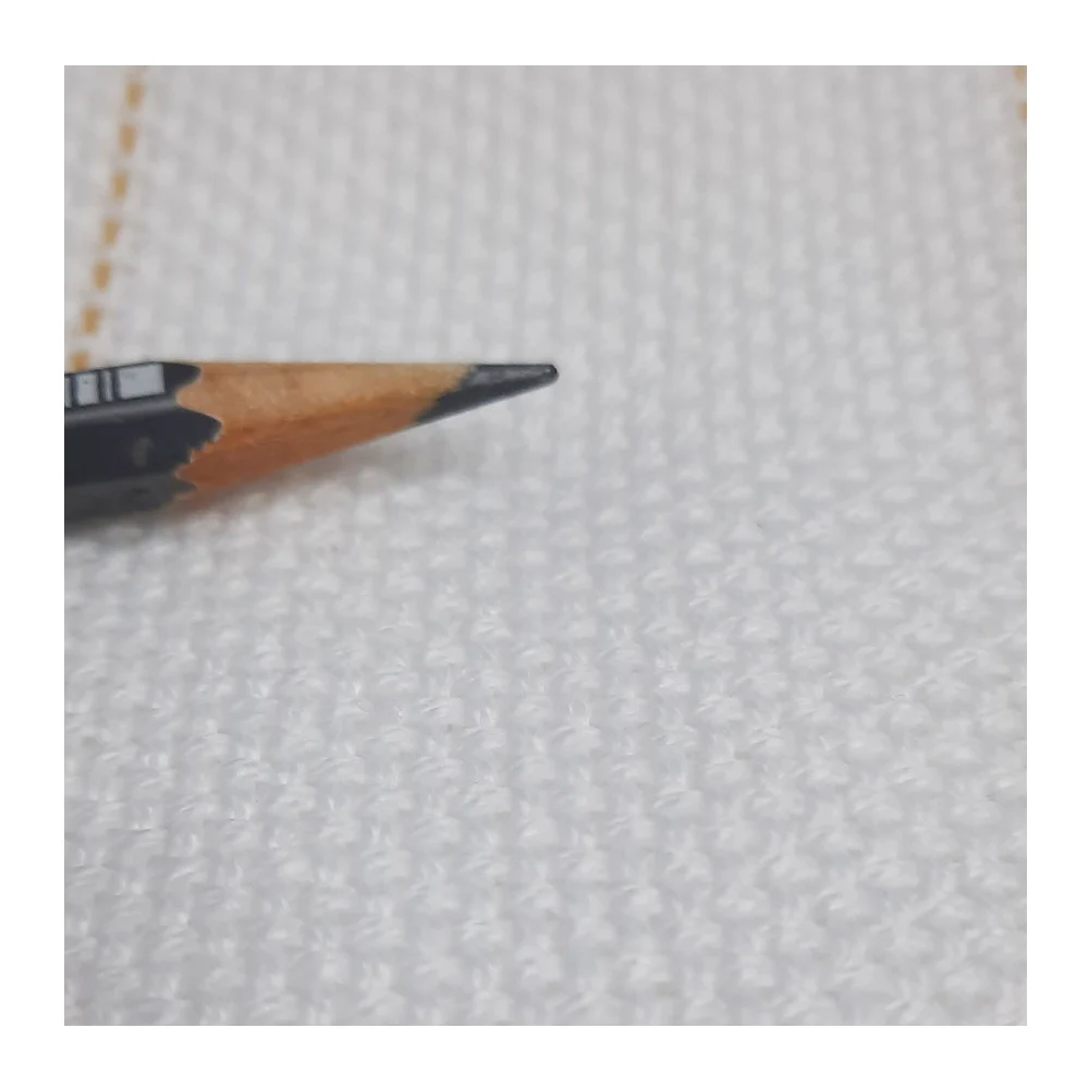 100% Cotton Tufting Punch Needle Hand Embroidery Fabrics Rugs Monk Cloth With Marked Lines Needlework High Quality Sustainable