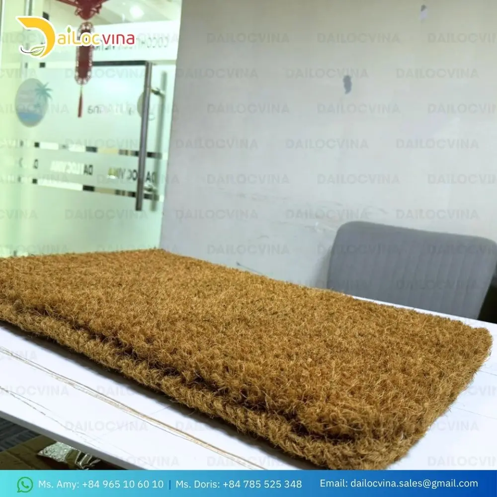 COCONUT COIR DOORMAT USED FOR PREVENTING SLIPPING KEEP DIRT INSIDE