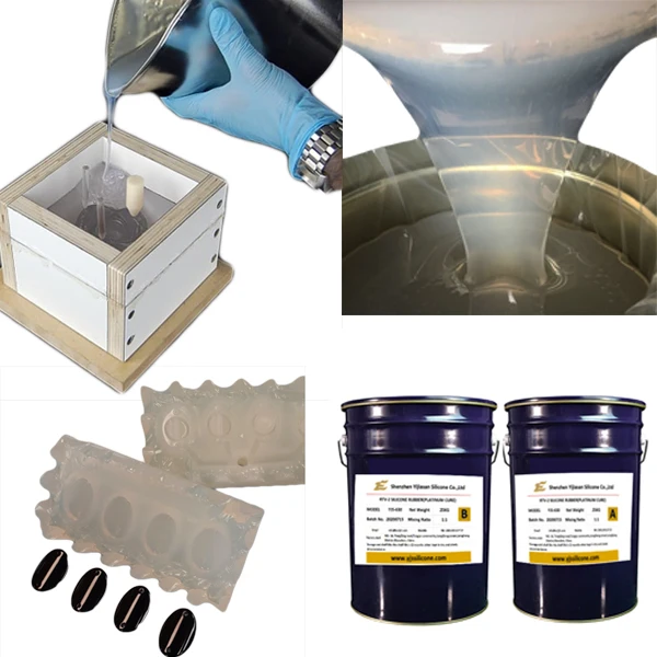Резиновая силиконовая жидкость для изготовления силиконовых форм