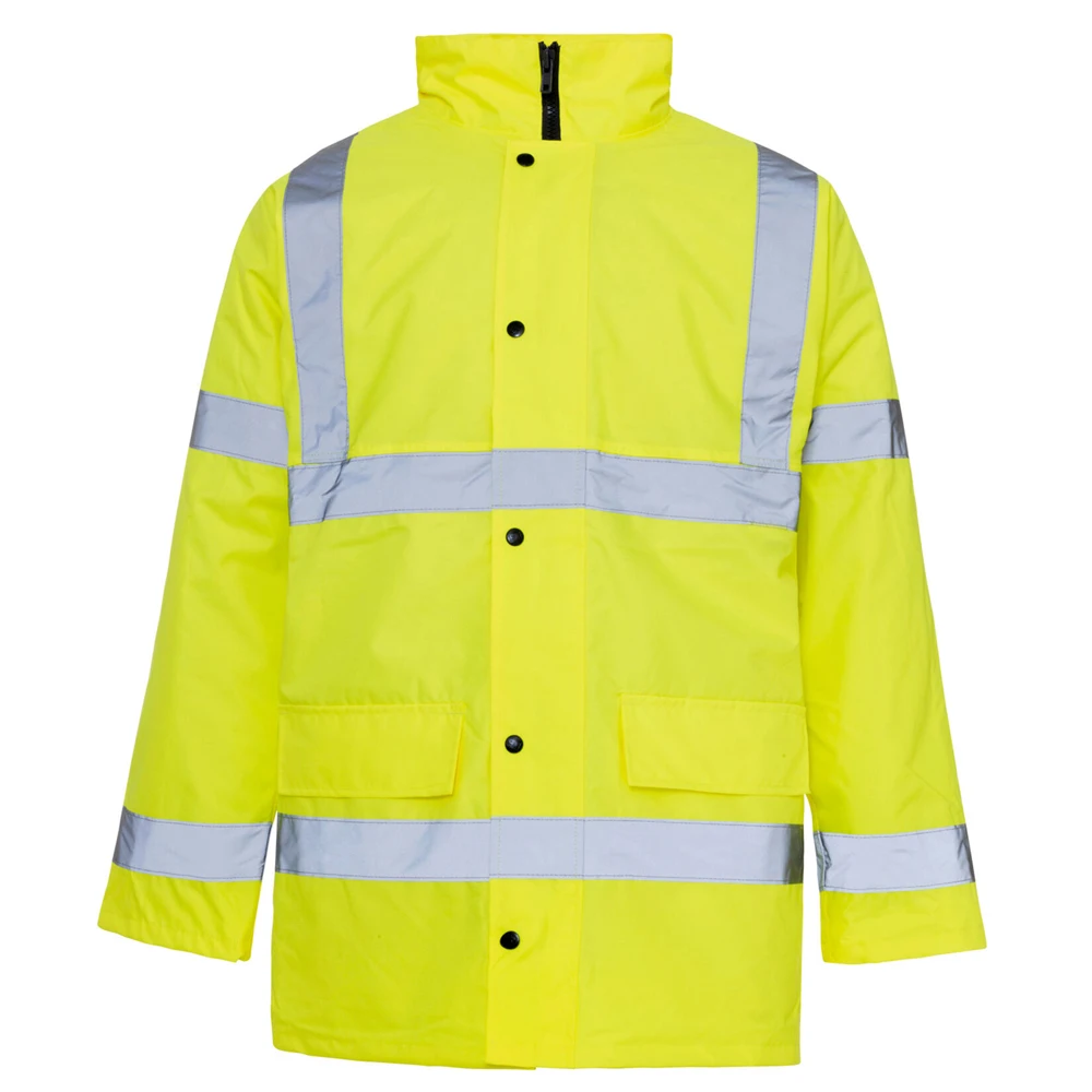 Reflector Jackets Reflective Road Winter Safety Jackets For Construction with Multiple Pockets with quality