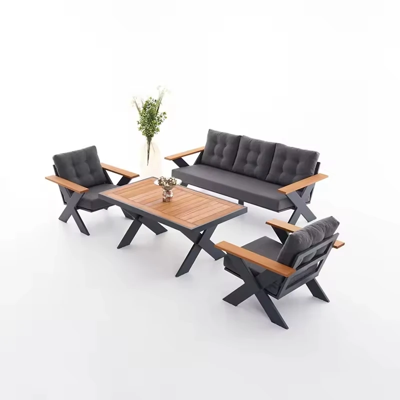 Durable Sturdy Metal Frame Modern Fabric Sectional Sofa Set Apartment Hospital Indoor Living Dining Malls Furniture Handmade