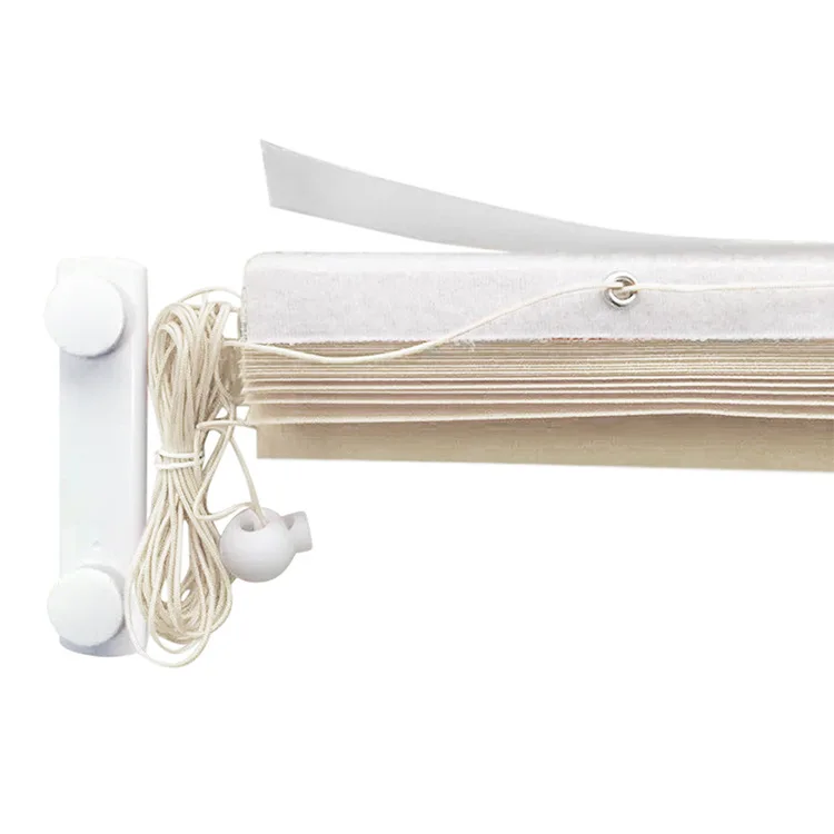 Temporary Paper pleated blinds  wholesale easy pleated paper fabric roller blinds