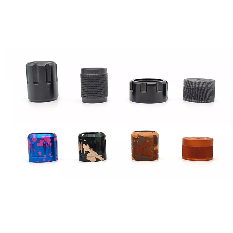 Mass Production OEM Aluminum Flashlight Housing Battery Tube Black Anodized Custom CNC Machining Parts