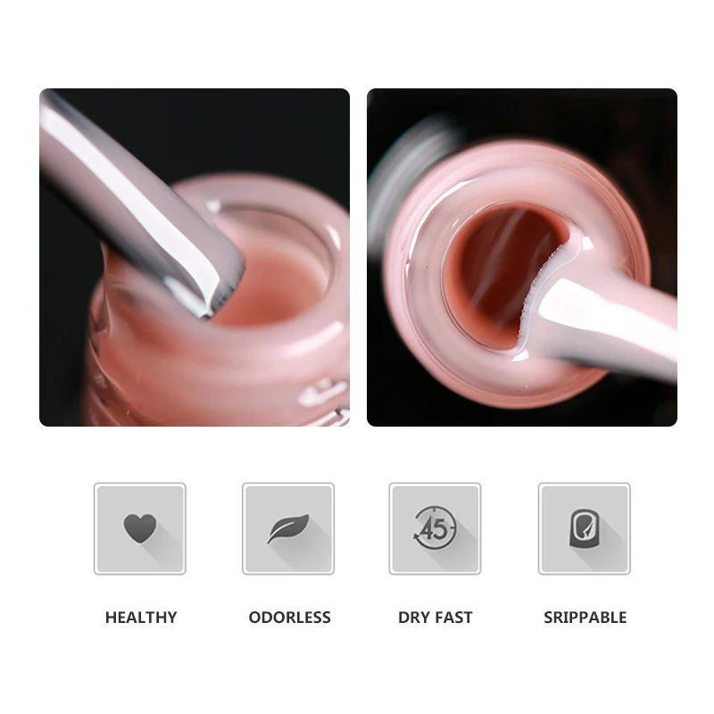 super quality maxed color long lasting base private label rubber gel polish manufacturer price