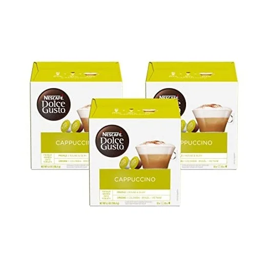 Nescafes Dolce Gusto Cafe Au Lait кофейные стручки 16 упаковок