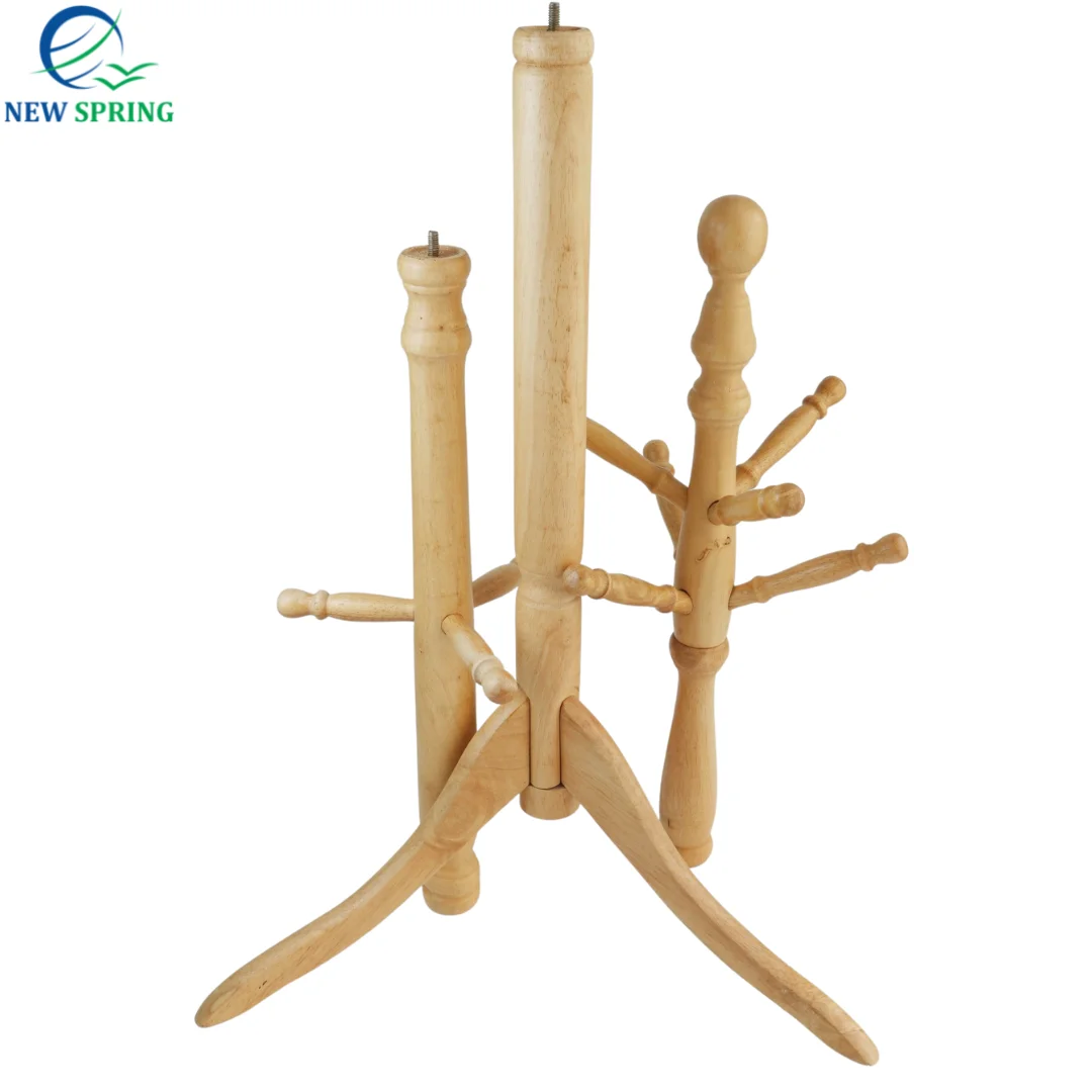Wholesale Vietnam Origin Direct Source Wood Clothes Stand Hanger Hook High Quality Custom Logo