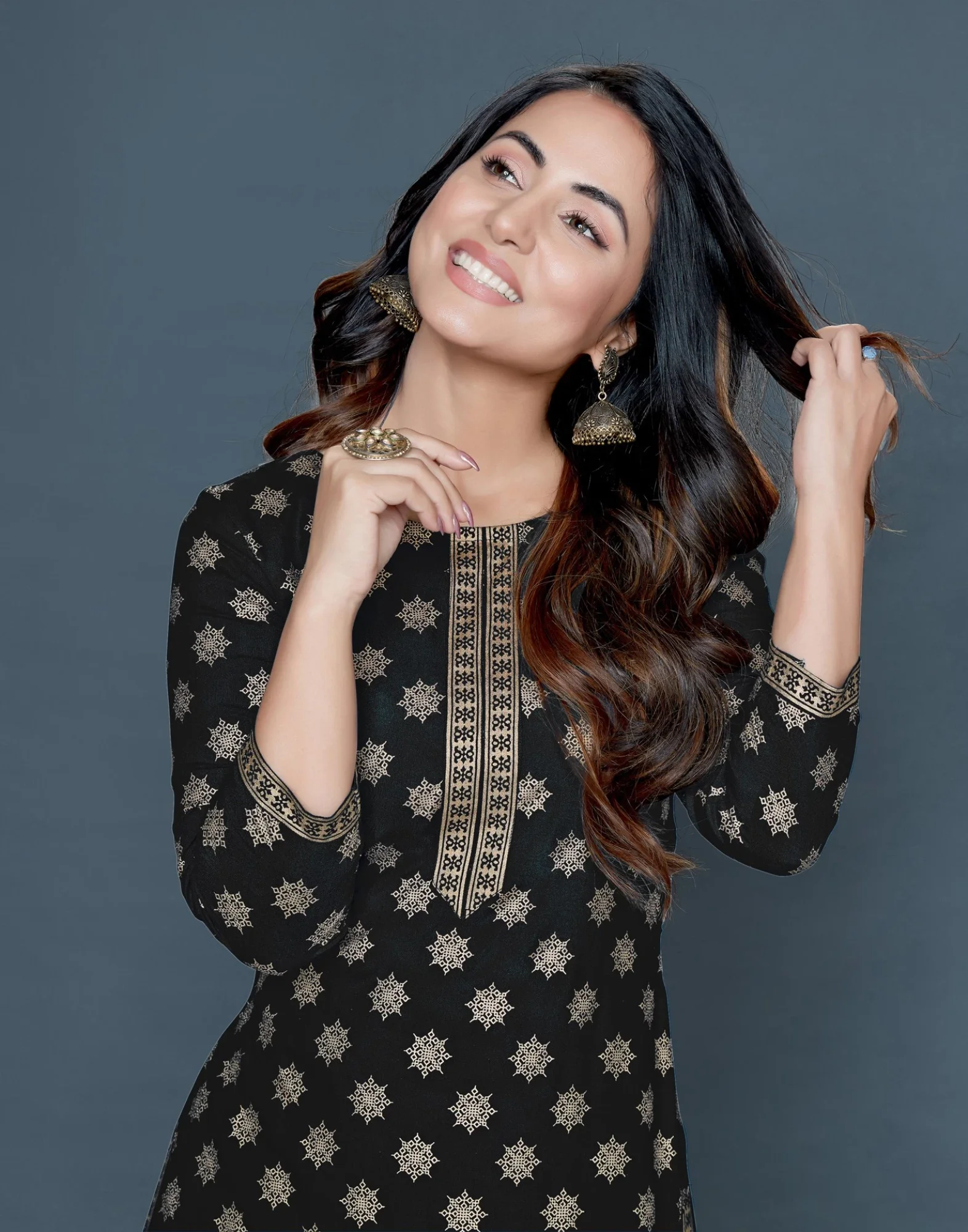 Indian women collection Rayon kurti with plazo in lowest price market india ethnic Designer Kurti Plazo in wholesale price