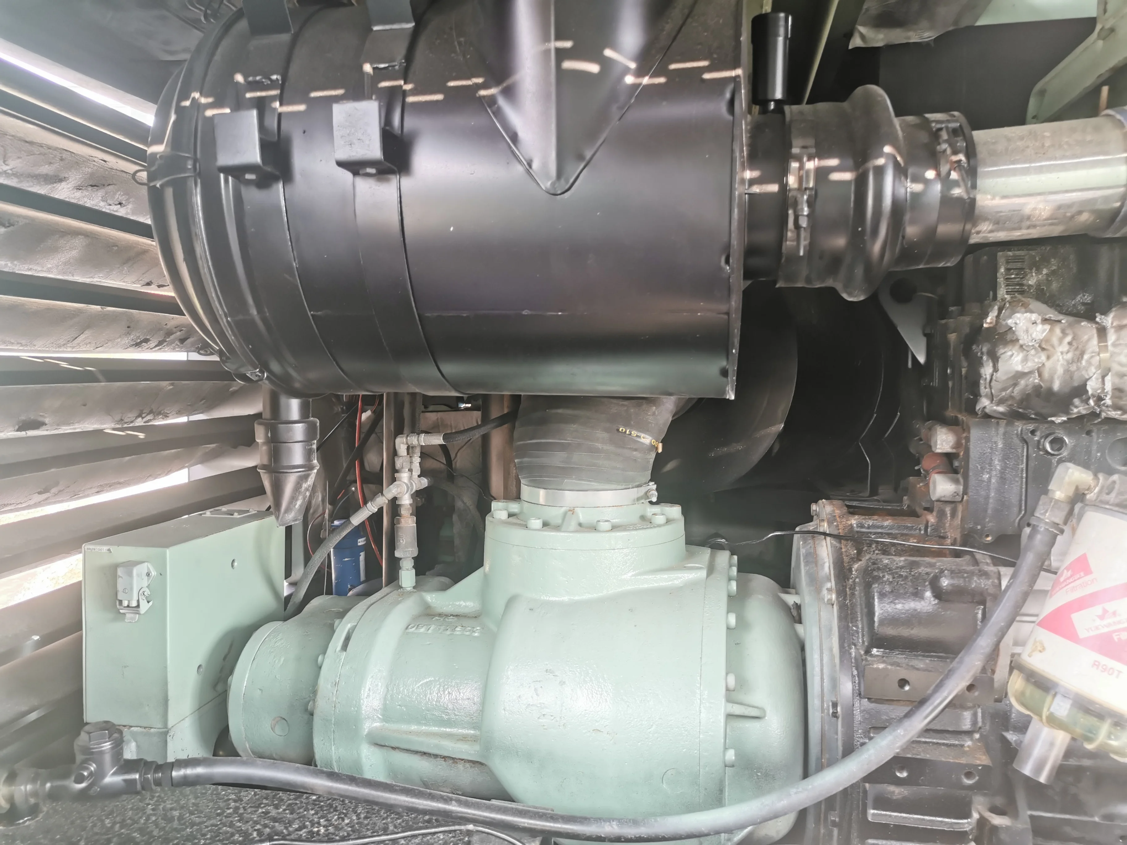 Used Portable SULLAIR DPQ550RH Pressure 15.5bar 550CFM Rotary Screw Diesel Air Compressor