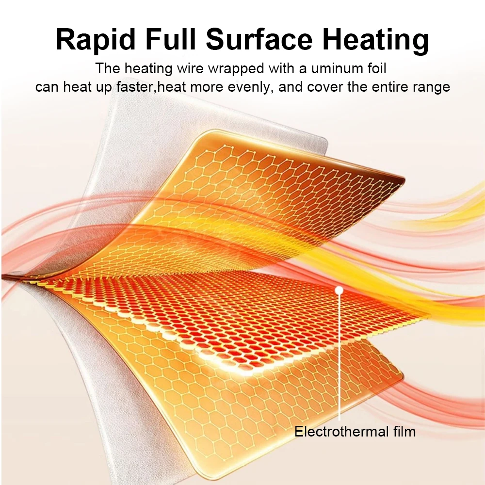 Rayshine Silicone Electric Adjustable Temperature Control Food Warming Tray Heating Plate Mat Table