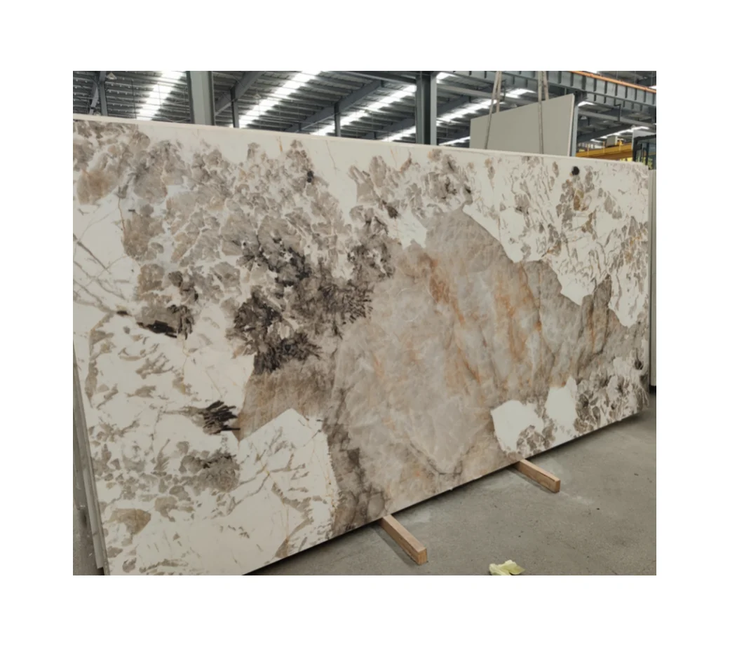 Элегантная фарфоровая мраморная Глянцевая плита Спеченная каменная плитка для спальни на продажу