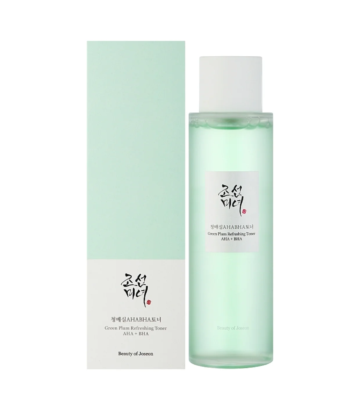 Beauty of Joseon Green Plum Refreshing Toner AHA + BHA korea cosmeticDaily Exfoliating Toner