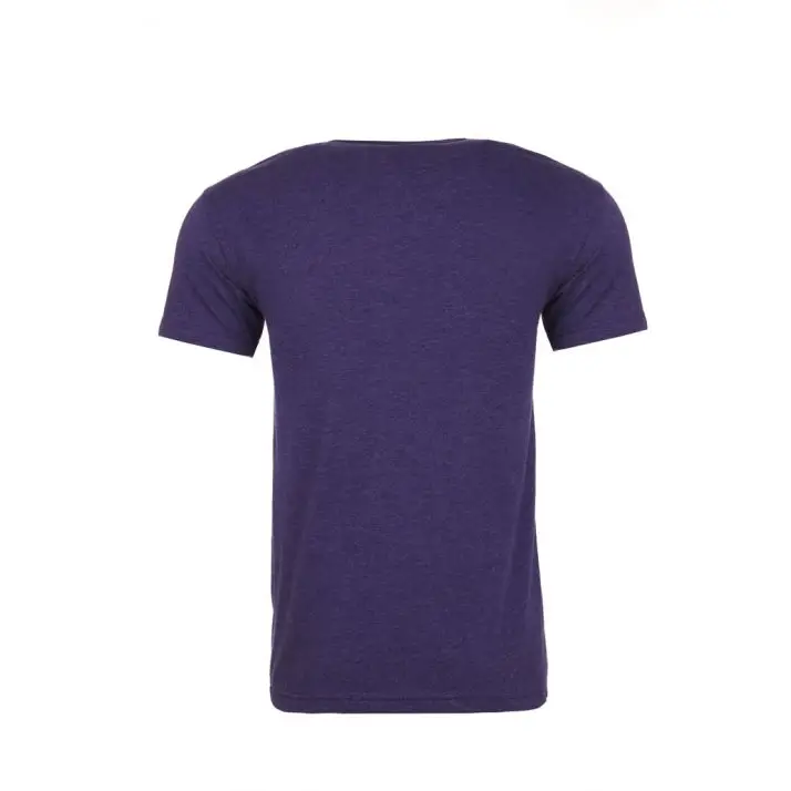 Royal/navy blue tri blend crew neck t shirt hot wholesale price best manufacturer Bella canvas clothes t shirts