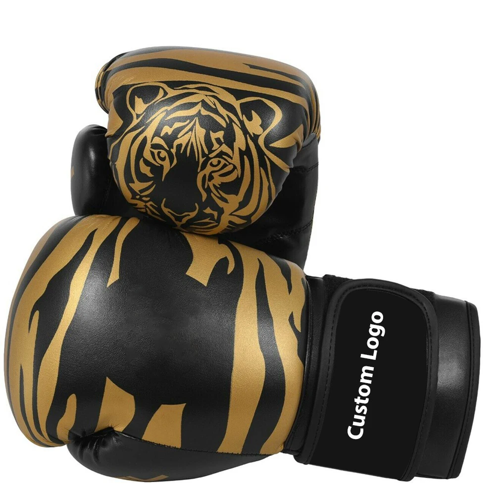 Manufacturers Custom Heavy Duty Leather Pu Boxing Gloves Punching Sport Gloves For Training Boxing Equipment
