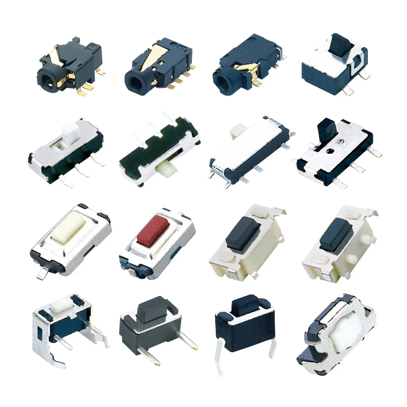 50gf 4pin smd/2pin dip soft tact switch for washing machine