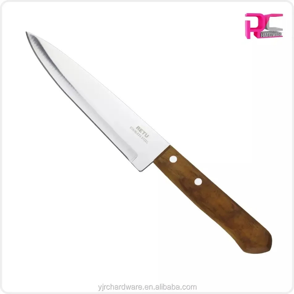 New PP handle sharp eco durable stainless steel wholesale kitchen cookware chef knife
