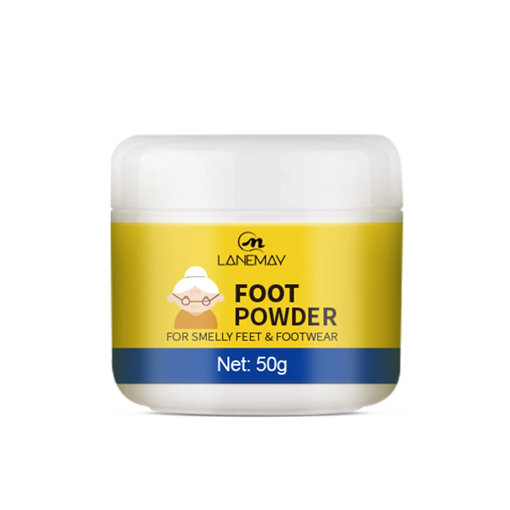 Private Label Herbal Deodorant Foot Powder For Foot Detoxify