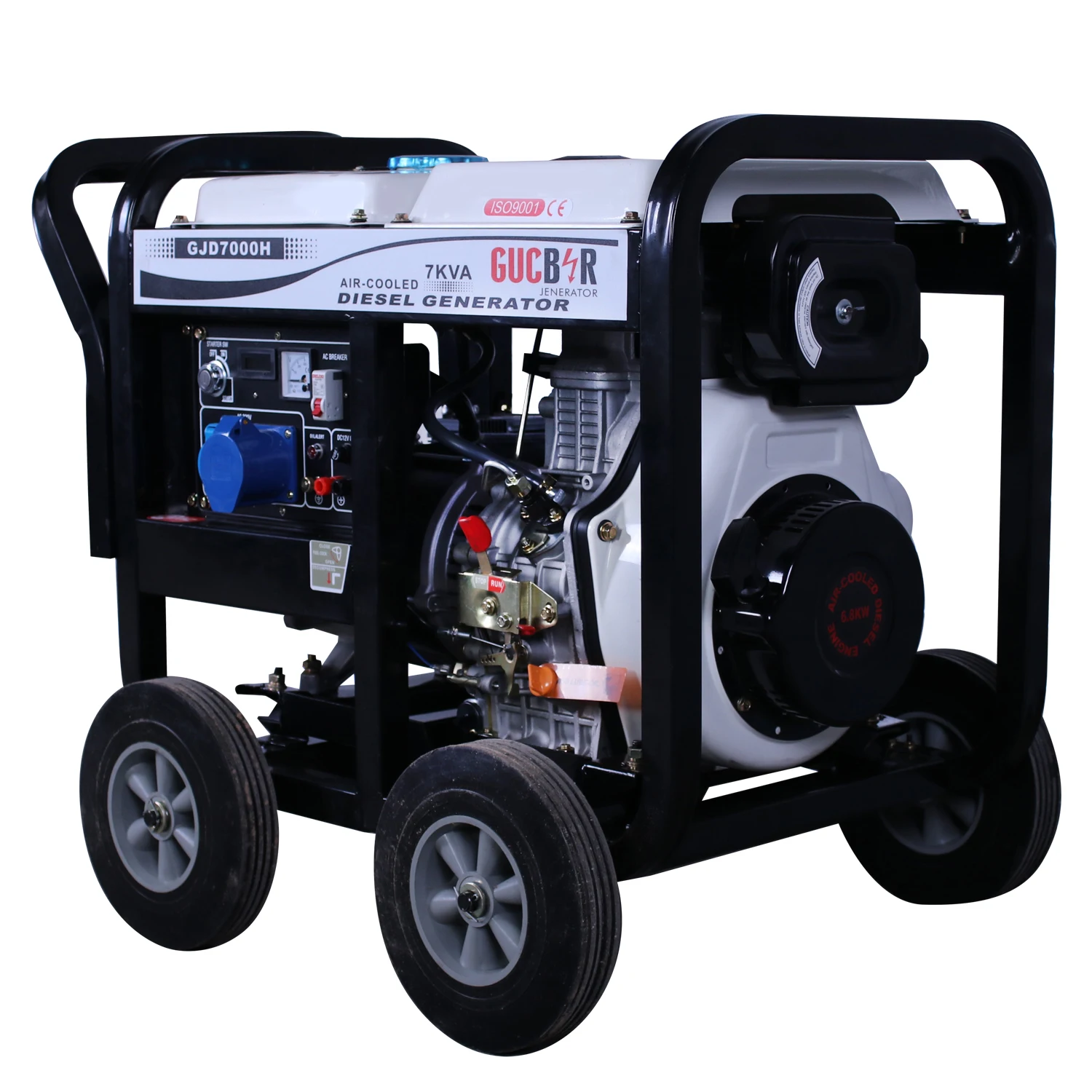 7 KVA PORTABLE DIAESEL GENERATOR Diesel Generator Alternator ATS CB CANOPY SOUNDPROOF OPEN GENSETS Monophase Threephase Silent