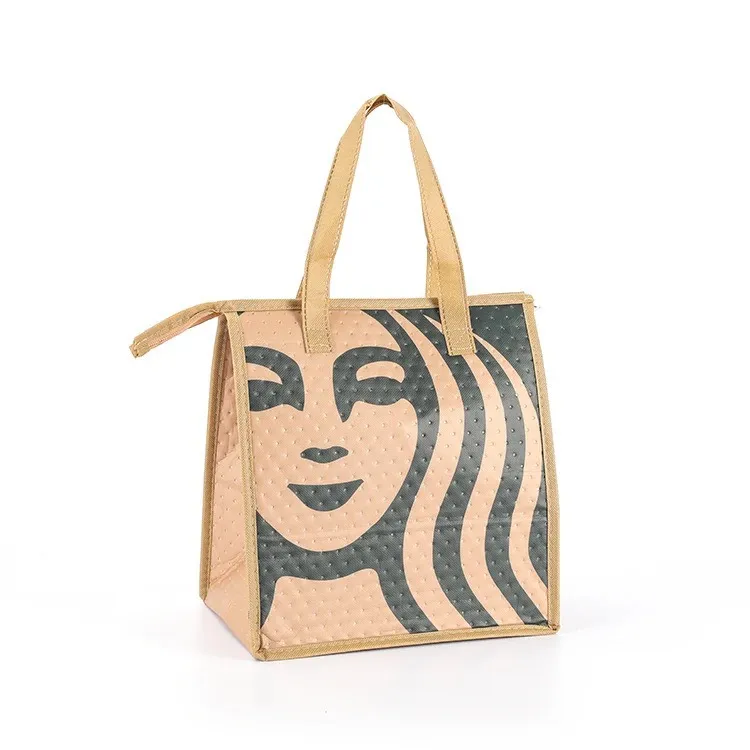 Vietnam Factory Price Insulated Cooler PP Non Woven Cooler Custom Eco Friendly Lunch Outdoor Bag