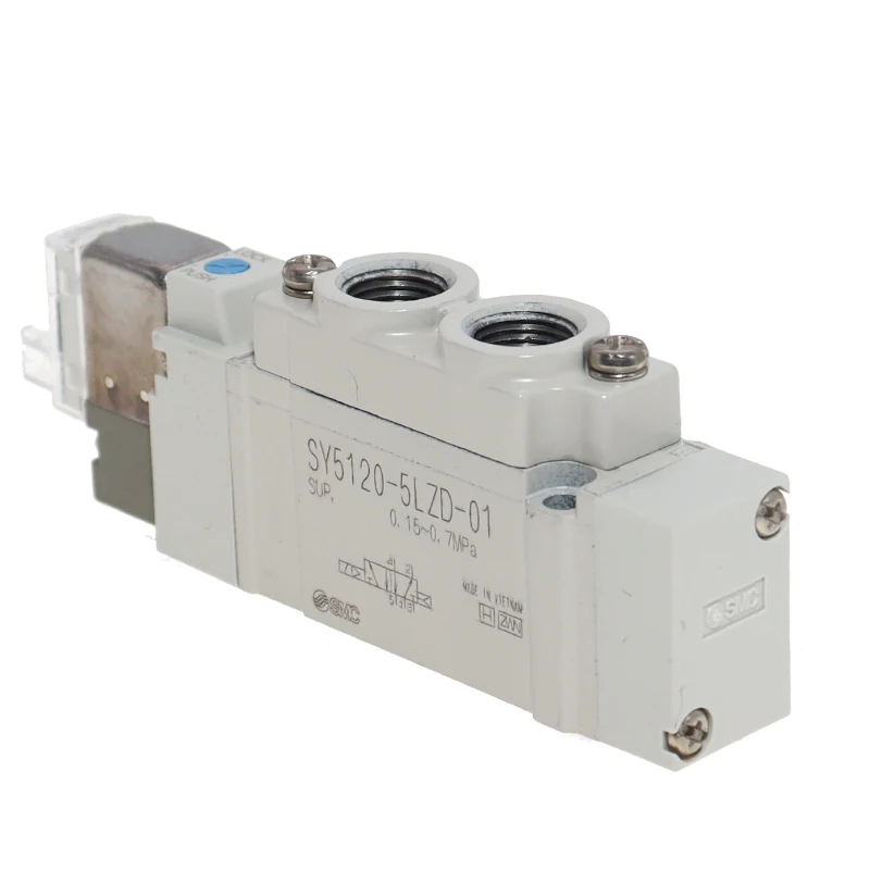 SMC Solenoid Valve SY5120-5LZD-01 original authentic genuine SMC Pneumatic China wholesaler