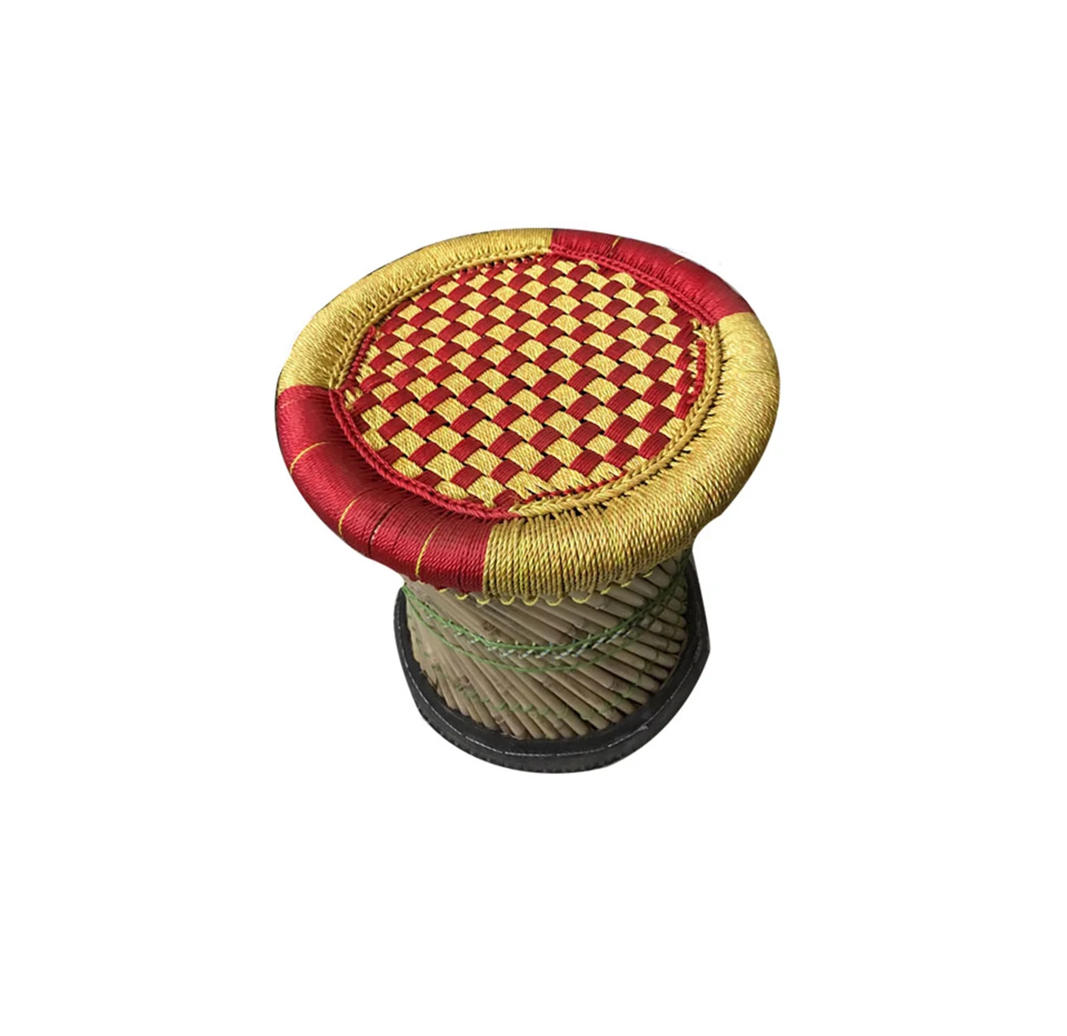 High Quality Stool Natural Styled Indoor Little Stool Bamboo Handicraft Cane Bamboo Bar Best Selling