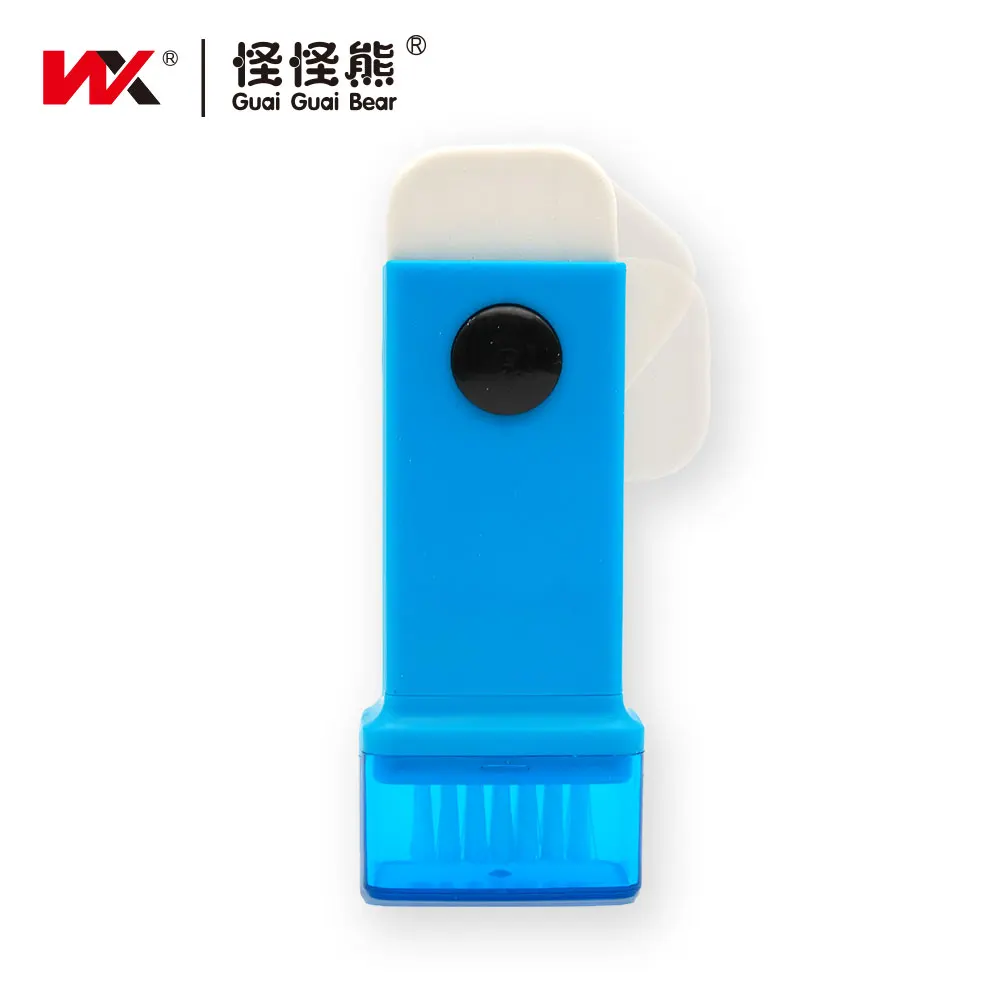 Factory stock fast delivery Brush eraser Pencil sharpener 3-in-1 eraser pencil sharpener rubber For School Student Stationery