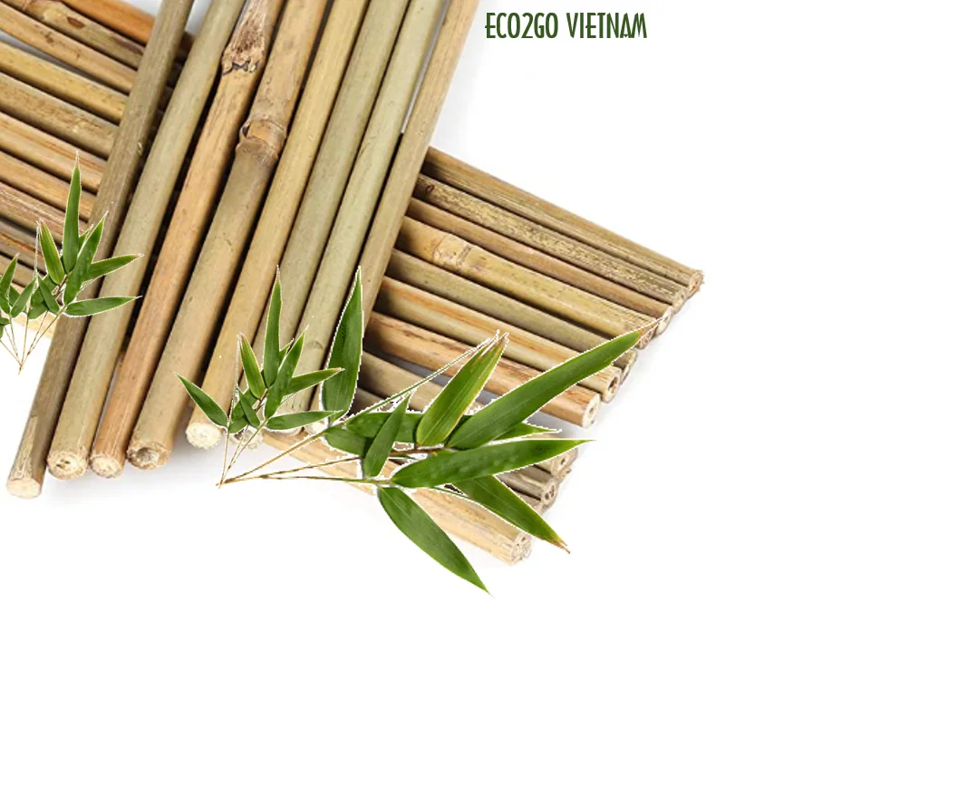 Сырье бамбуковые палочки для сада/бамбуковые поддержки растений дешевая цена но высокое качество от Eco2go Vietnam