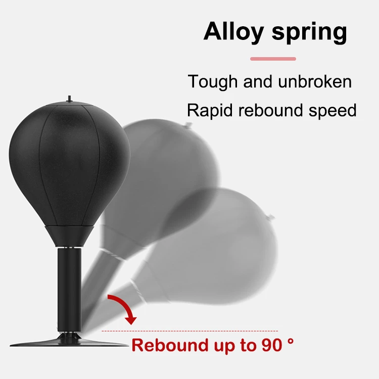 Double End Speed Ball Leather Boxing  Speed Dodge Ball Include 2pcs Ring Locking for Gym MMA Boxing Speed Balls