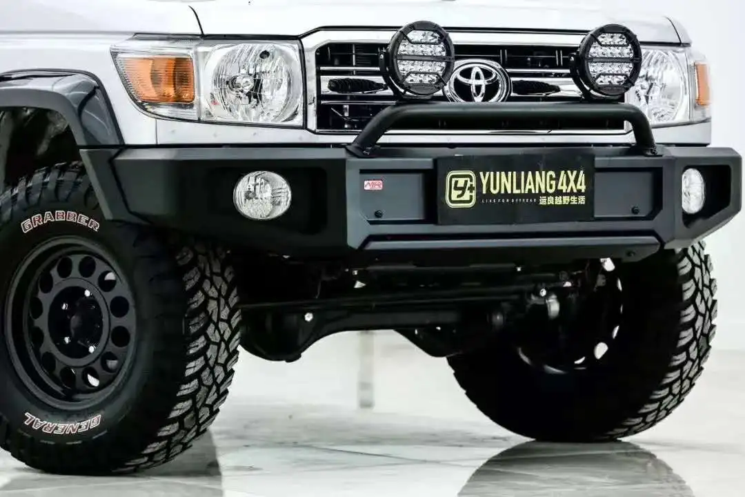 Car Steel Front Rear Bumper Auto Front Bumper for Toyota land cruiser 76