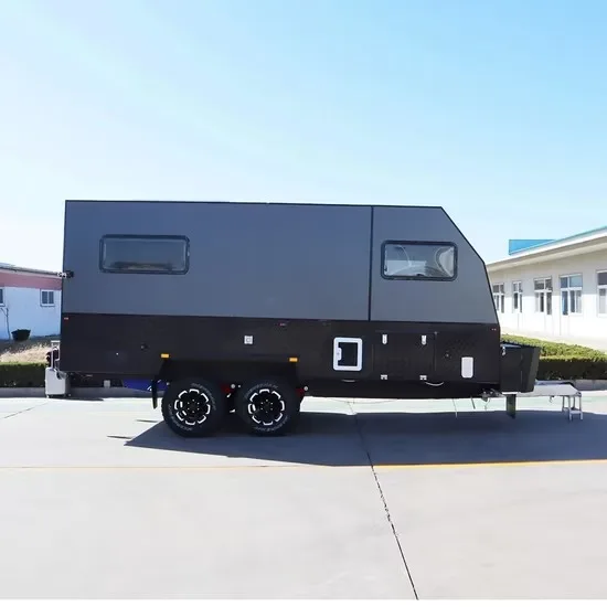 2024 Standard Luxury Caravan Camper Trailers / 4x4 Outdoor RV Camping Caravan Truck / Camper Van Off Road Expedition Truck