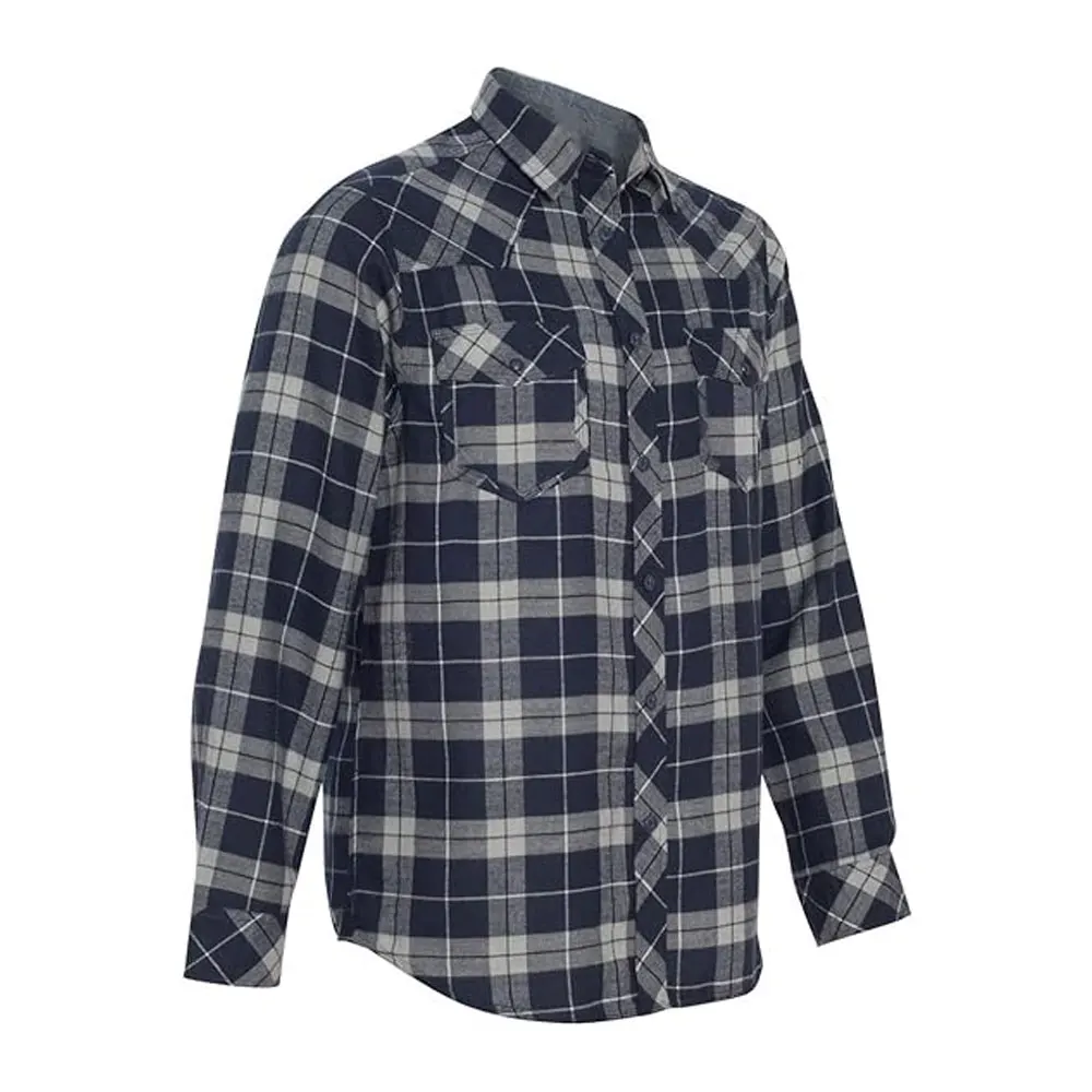 Reasonable Price Men Red White Blue Plaid Long Sleeve Button-Down Shirt Available In All Styles And Design