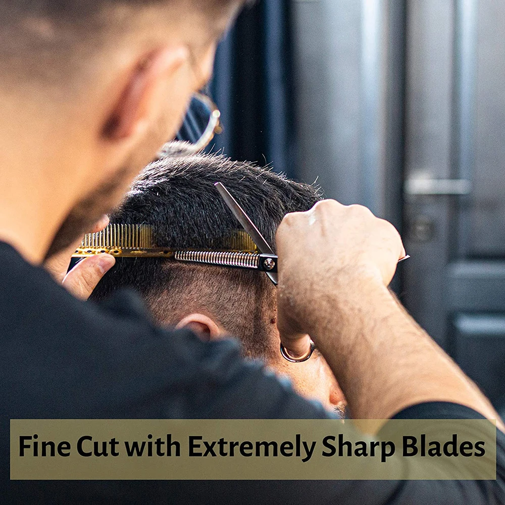 Thinning Scissors 6 Inch Haircut Shears Stainless Steel Hair Cutting Scissors Sharp Thinning Shears Scissors