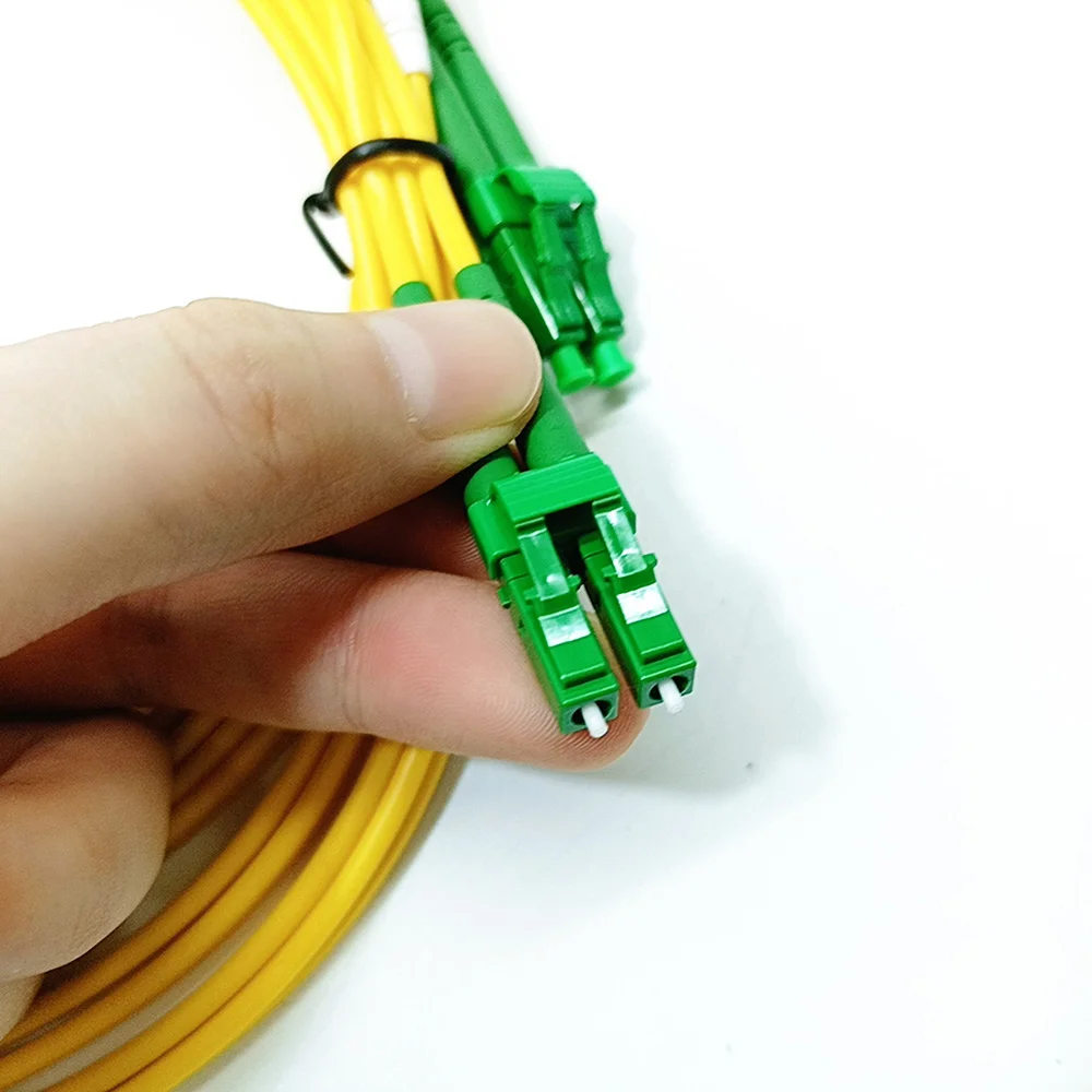 Single-Mode Optical Fiber Jumper LC-APC/UPC Duplex 1/2/3/5m 3.0/2.0mm Dual Core SC Connector for FTTH Fiber Optic Use