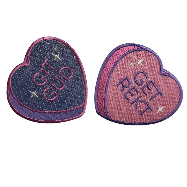 Custom Design and Pattern Polo Embroidery Patch Self Adhesive Embroidery Patches For Shoes/Garment