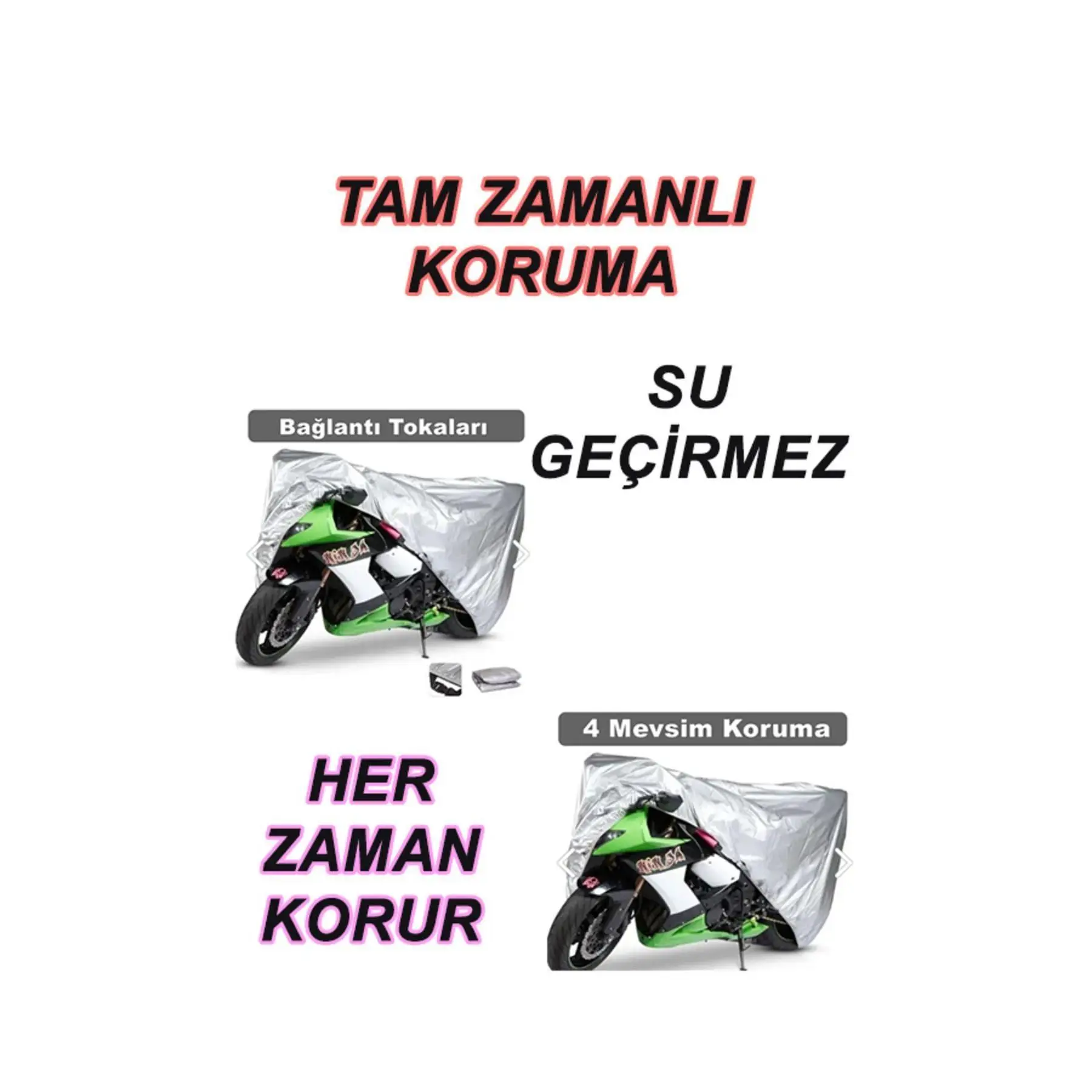 Honda Cbr 954 Rr Rear Bag Compatible Engine Canvas Cover with Lining Premium 4 Season Protection Gray