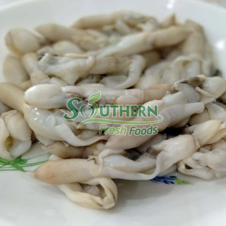 Storage high IQF process quality Origin weight sea food frozen Frozen Cooked Razor Clam Meat Farm Raised SFF from Vietnam