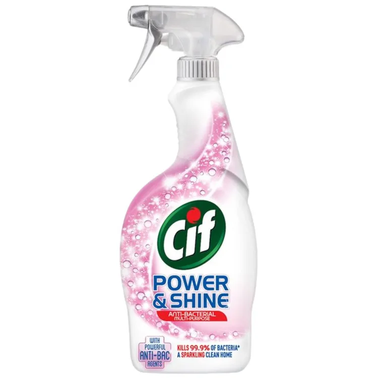 Wholesale Cif Power Shine Cleaning Spray 500ml, bathroom cleaning liquid spray, functional purpose bathroom cleaner