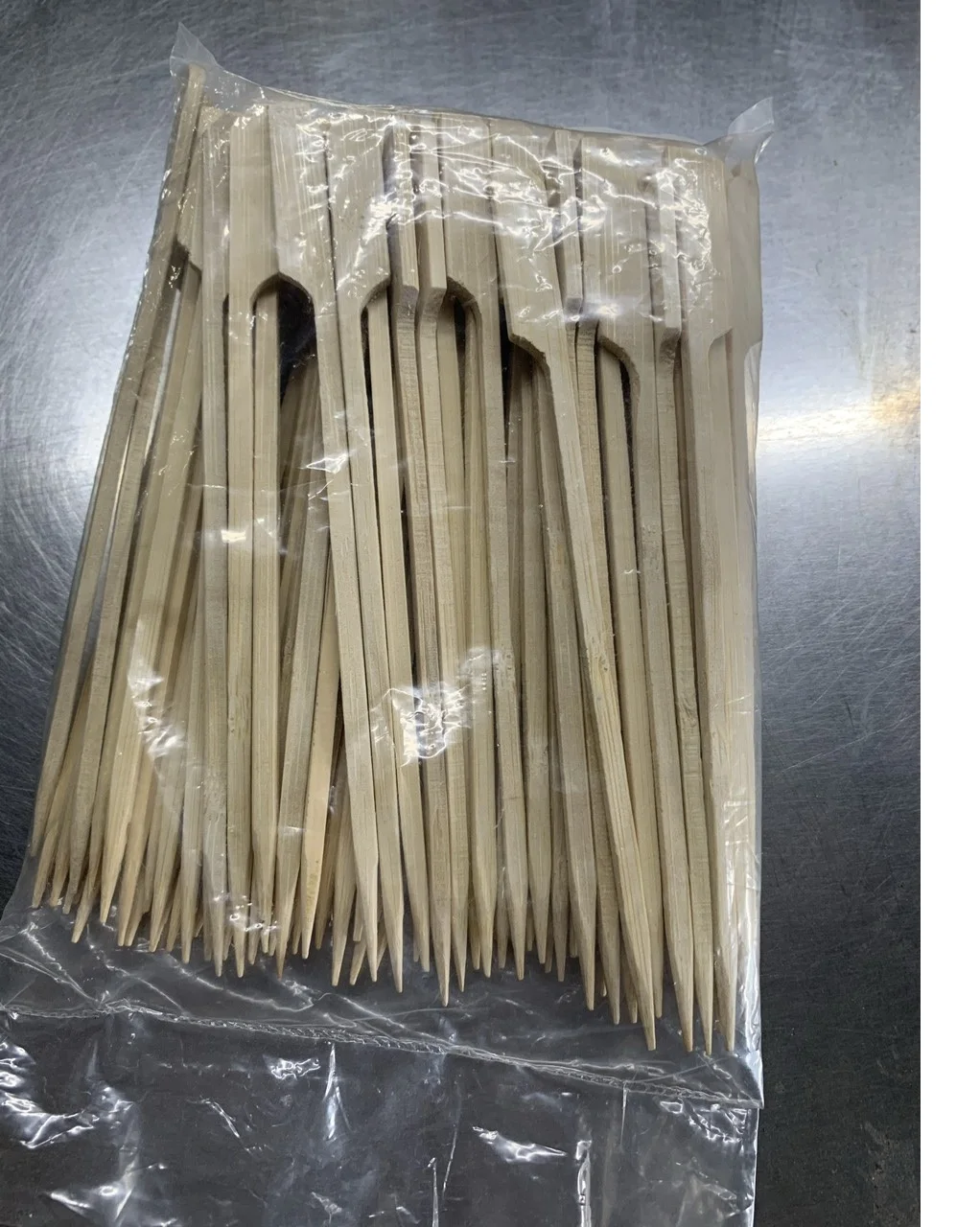 Reasonable Price Bamboo flag Skewer Barbecue Tools Fruit Stick BBQ Skewer Maker For Party Use For Sale