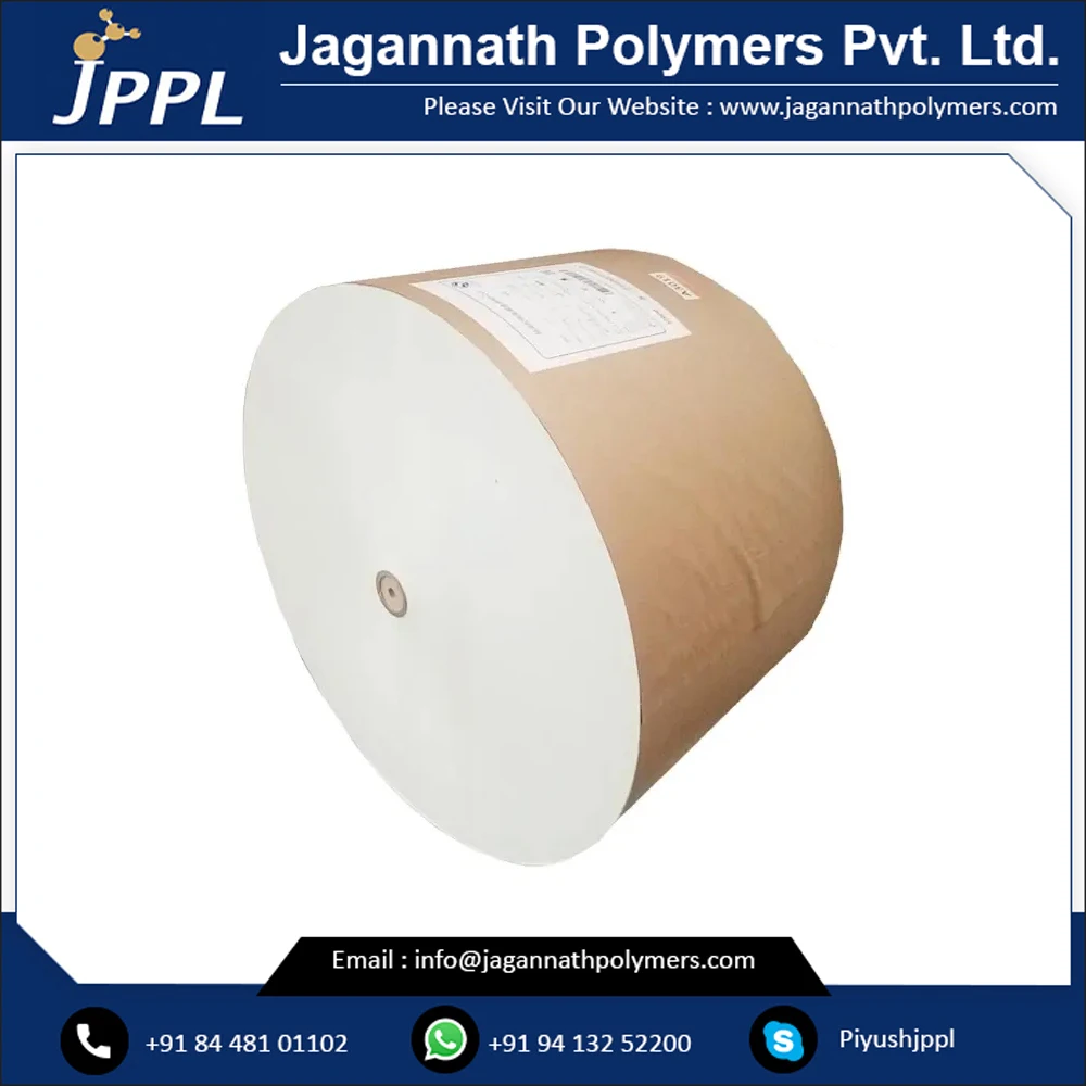 Factory Price Best Quality PE Coated Paper Jumbo Rolls for Making Paper Cups From Indian Manufacture