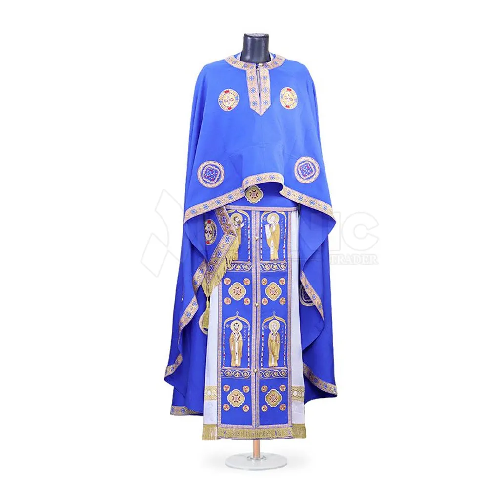 High Manufacturer New Arrival Hand Embroidery Church Dress 2023 Adult Hand Embroidery Church Dress