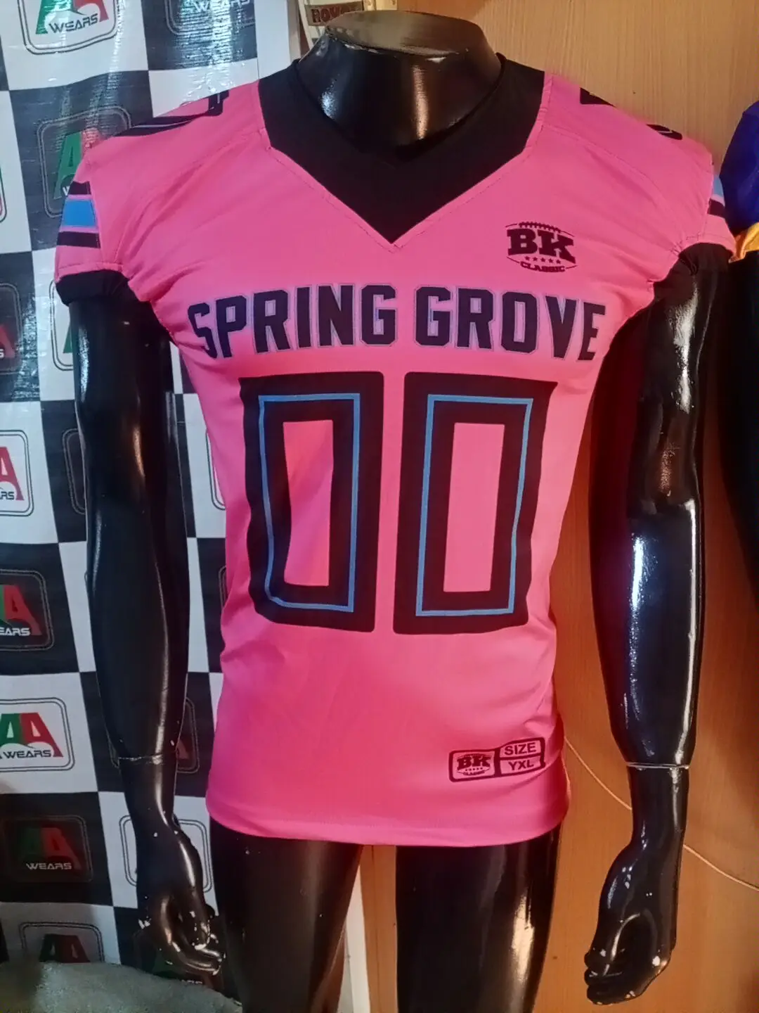 Good Quality American Football Uniform Sublimation Custom Embroidery Jersey Pants Socks Player Name Logo Number Good Quality