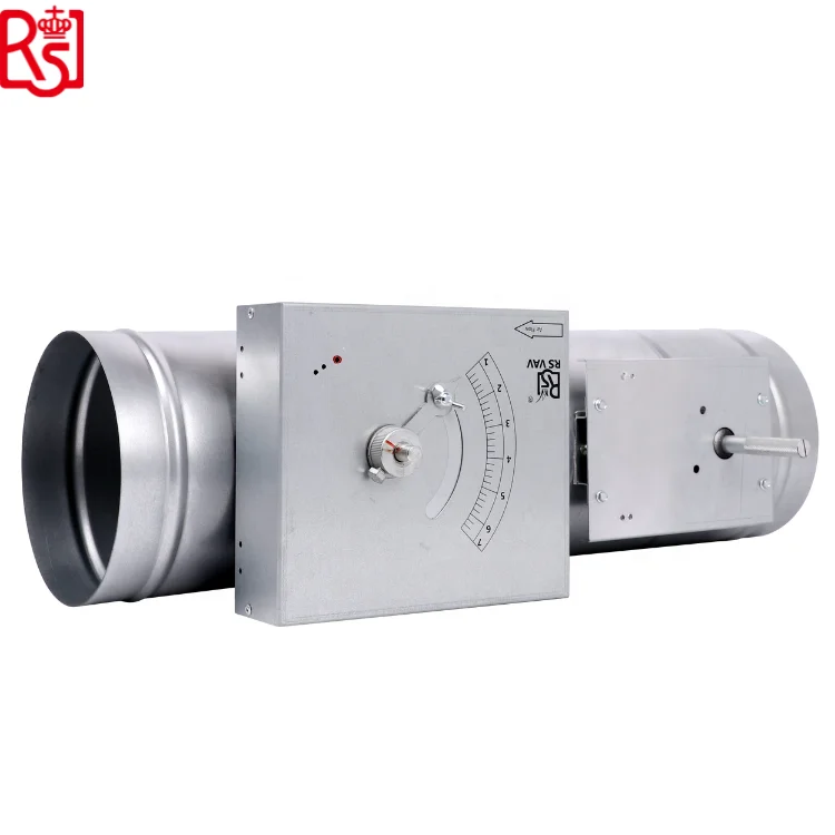 High quality HVAC Air Conditioning Volume Control Electric Motorized CAV Air Duct ventilator with Damper Actuator Duct Damper