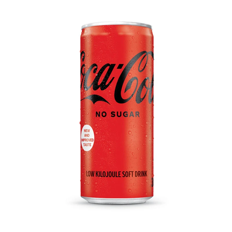 Coca Cola Zero No Sugar Can 320ml x 24 Can Carton Pack Coca-cola Coke Soft Drink