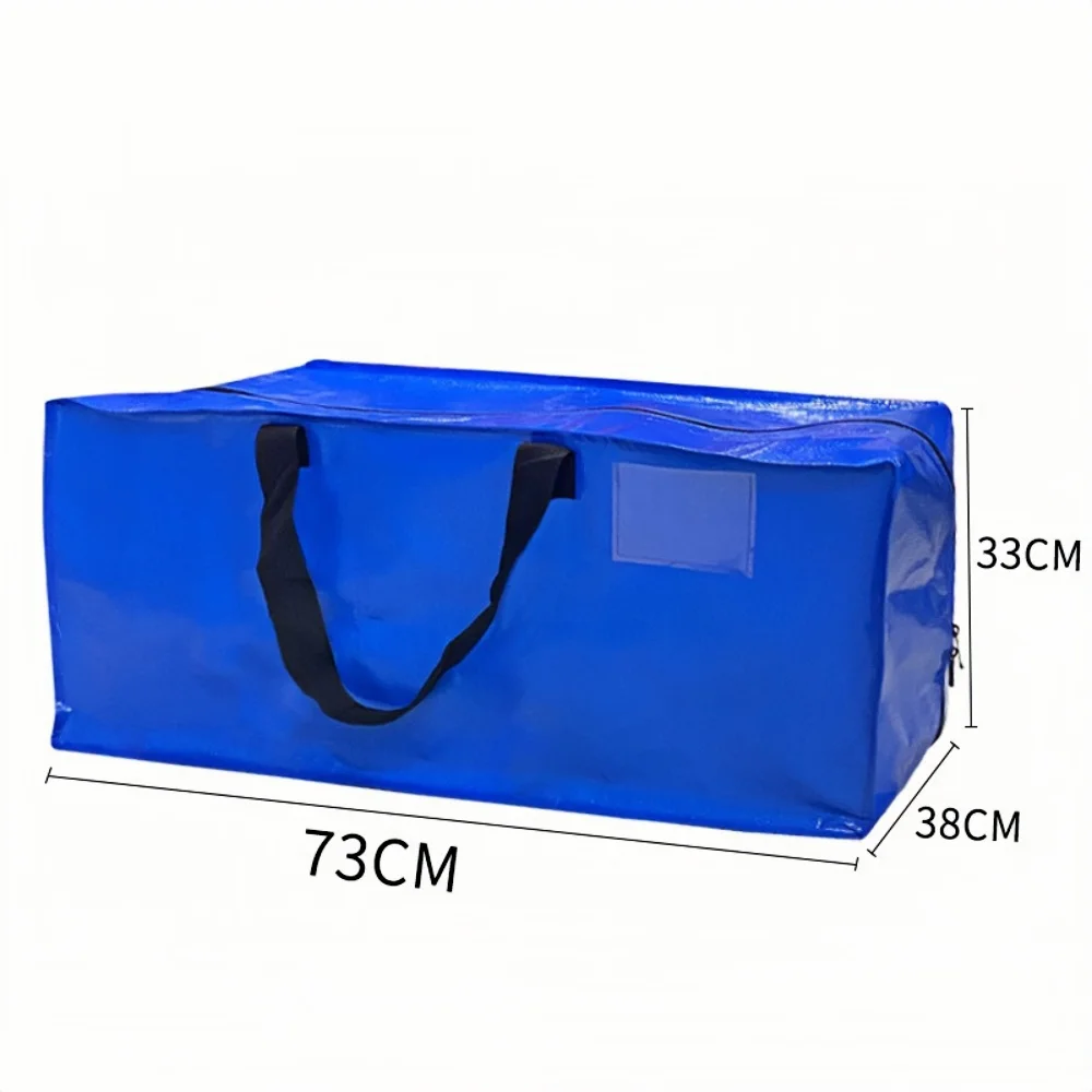 Large Capacity Moving Packing Bag, Durable Zippered Luggage Storage Bag with Reinforced Load-Bearing Straps, Packing bags
