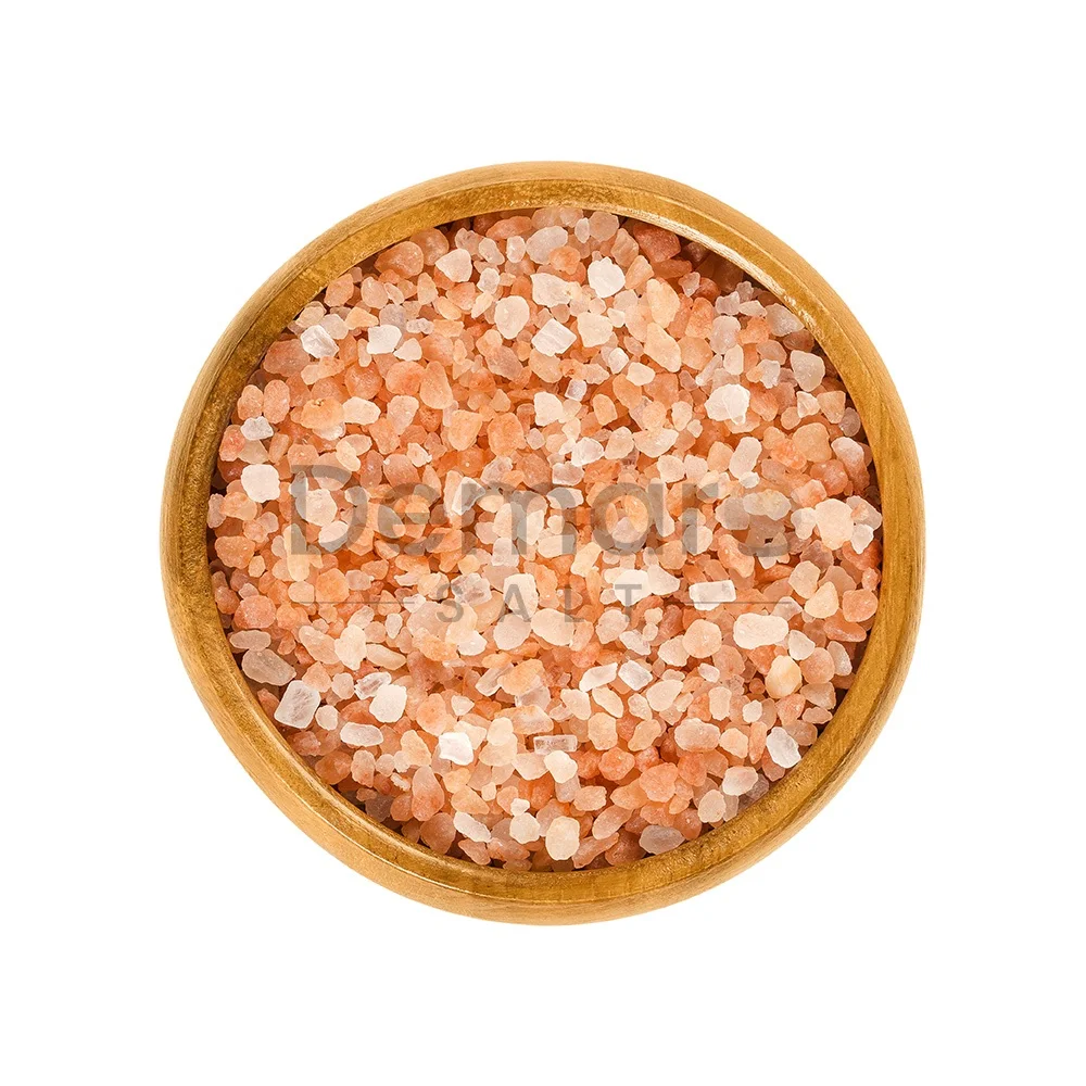 Органическая минеральная пищевая каменная соль розовая хималайская грубая для приготовления и приправ в индивидуальной упаковке из
