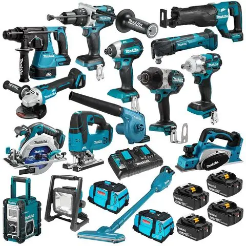 EXCEL SALES FOR TOOLS MA kitasS LXT1500 18-V Tools Set LXT Lithium-Ion 15Pcs Other Hydraulics Power Tools / Cordless Drill