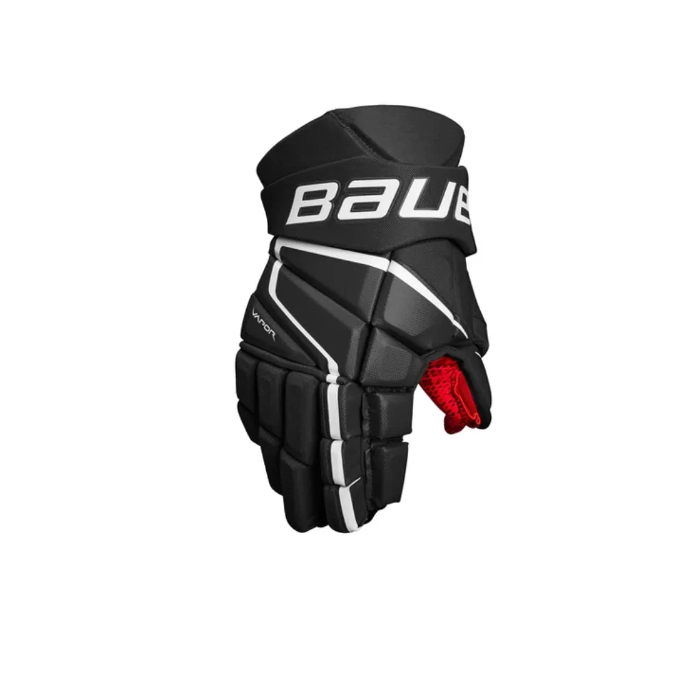 Multi color red black durable palm ice hockey gloves customize cheap price