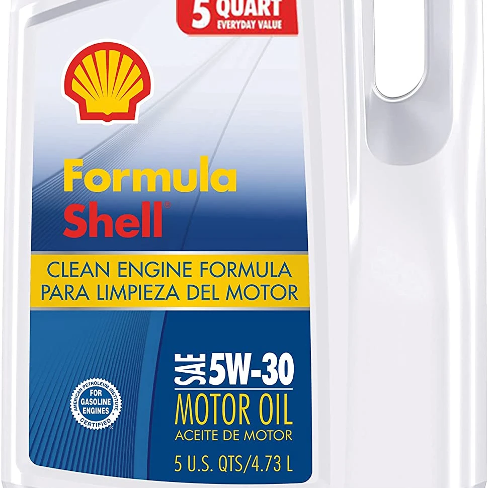 Shell FormulaShell SAE 5W-30 Motor Oil 5 Quarts 3 Pack