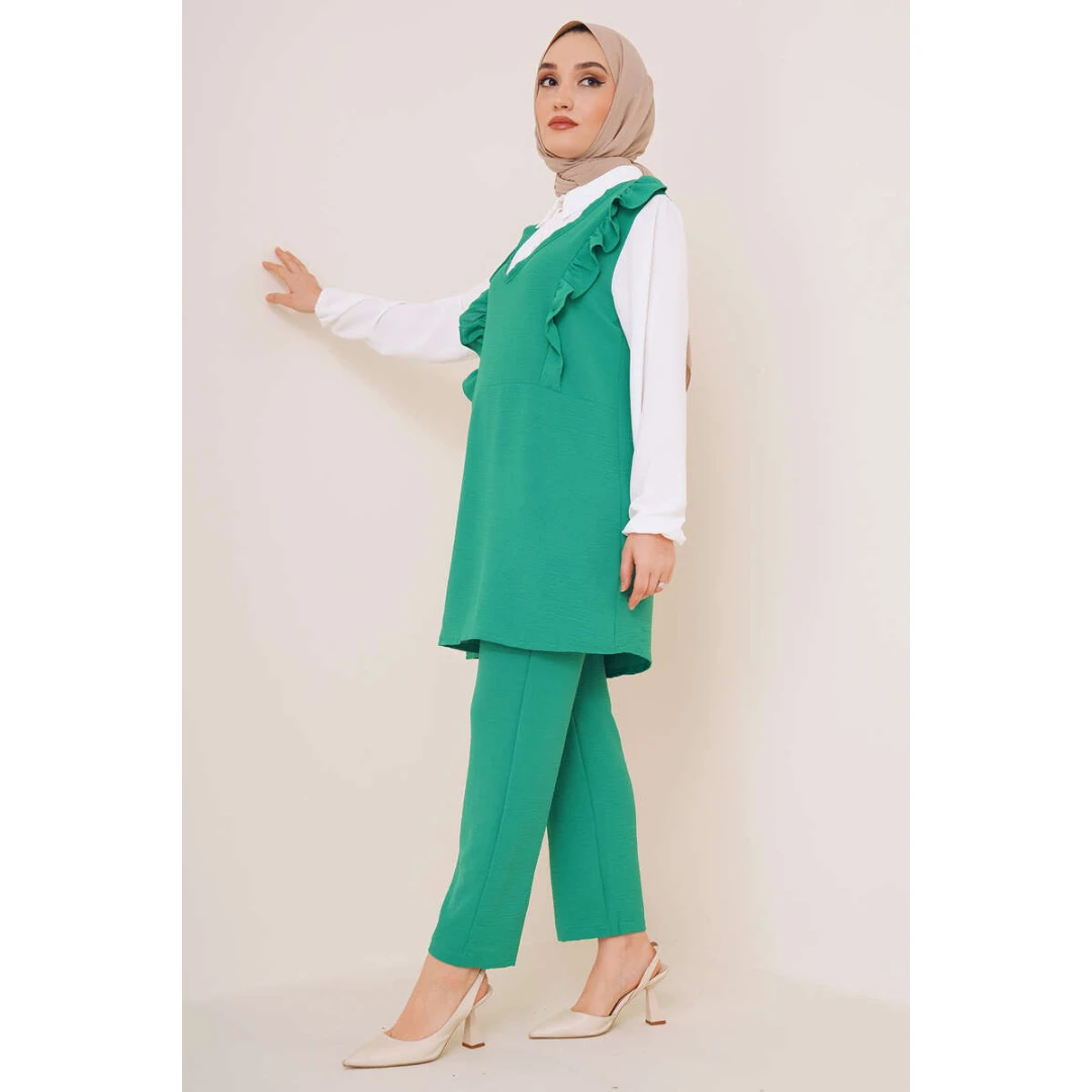 New Season Women Winter Islamic Clothing Abaya Dress Kaftan Tunic Dubai Muslim Islamic Fashion Turkish Made Islamic Dresses