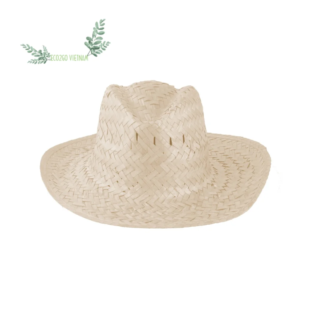 100% Natural Straw Hat For Hot Summer Vacation / Beautiful Straw  Hat For Women/ Cowboy Straw Hat for men