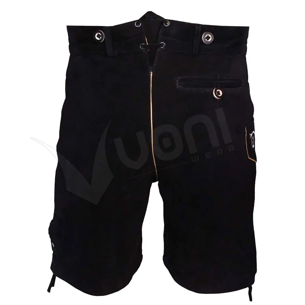 Wholesale Price Men Bavarian Shorts Lederhosen Antique Look Lederhosen For Men